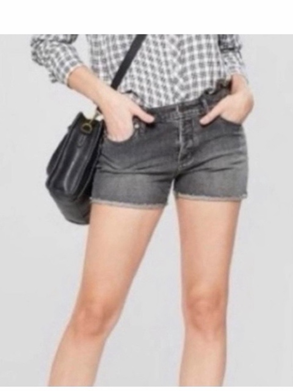 Universal Thread High Rise Shortie Denim Shorts